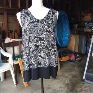 Sleeveless J Jill Wearever Collection blouse